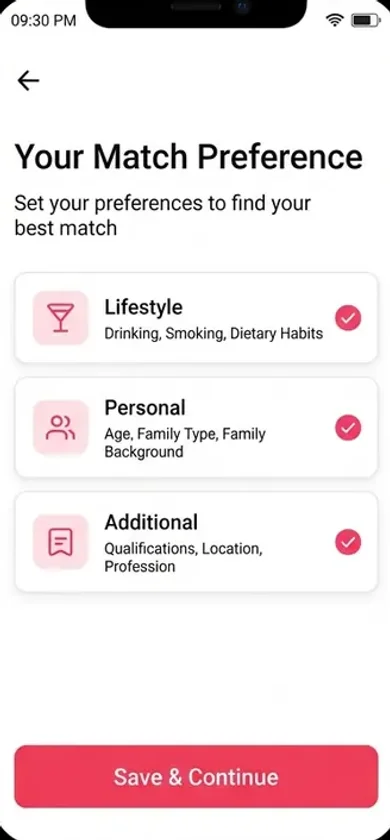 Add your Preferences screen